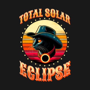 Total Solar Eclipse Cat T-Shirt