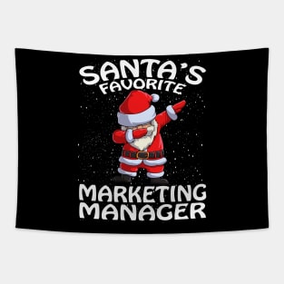 Santas Favorite Marketing Manager Christmas Tapestry