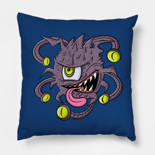 Grey Beholder Pillow