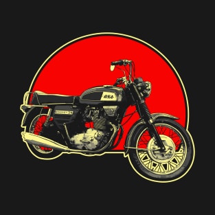 Rocket 3 1969 Retro Red Circle Motorcycle T-Shirt