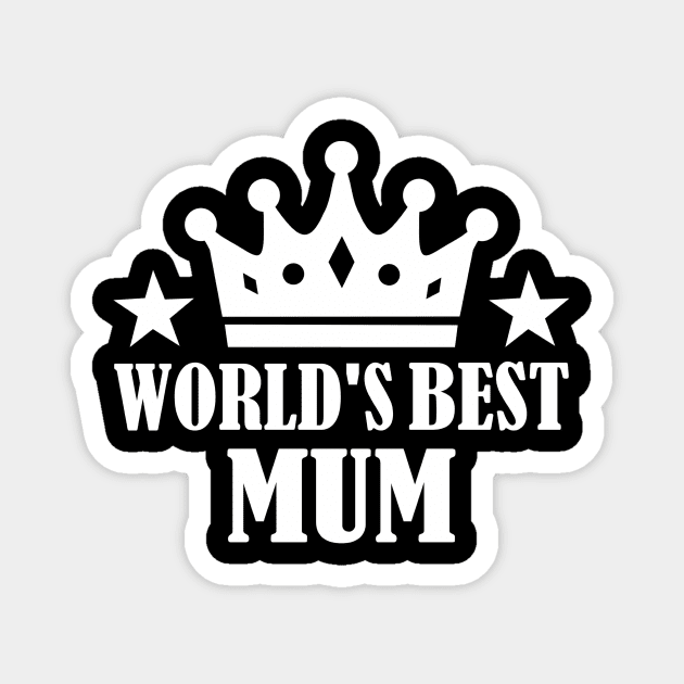 World's best Mum Magnet by Designzz