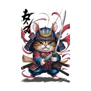 Samurai Cat T-Shirt