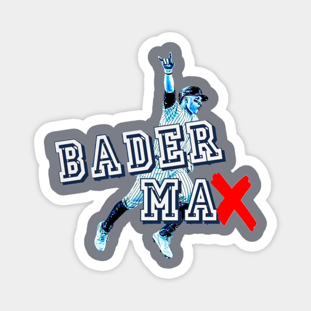 Bader to the MAX! Design Magnet by Bleeding Yankee Blue