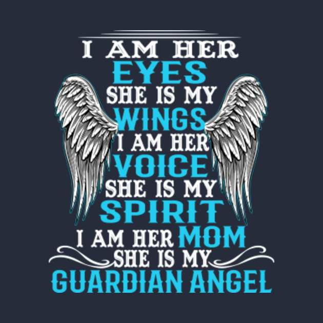 my daughter is my guardian angel shirt
