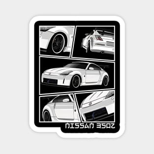 Nissan 350Z, JDM Car Magnet