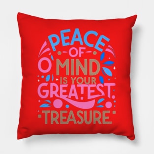 Peace Of Mind Pillow