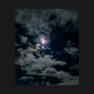 Clouds in night sky T-Shirt