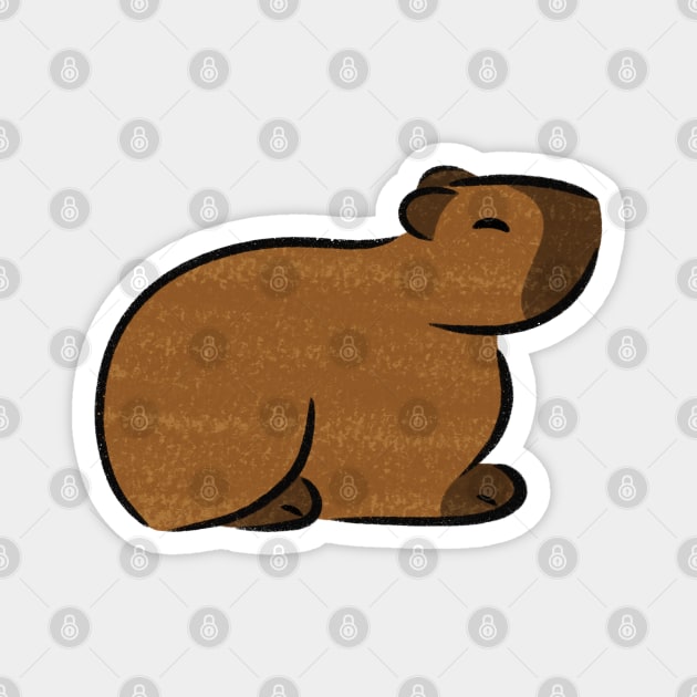 Capybara Magnet by DeguArts