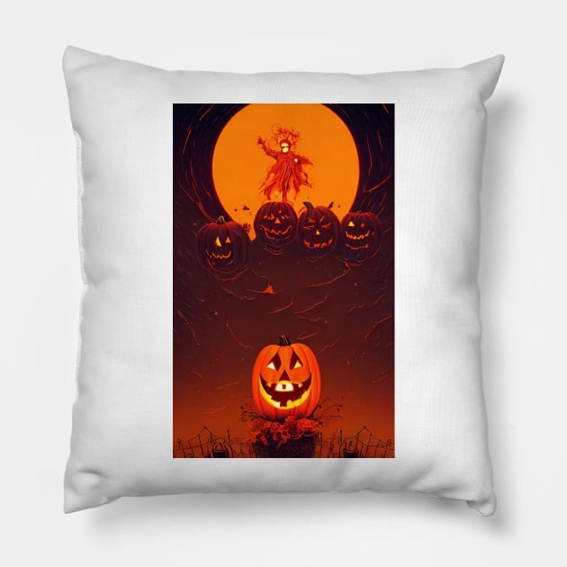 Halloween Pillow by BryanWhipple