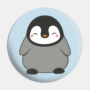 Cute Kawaii Winter Penguin Pin