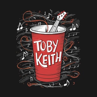 Toby Keith's iconic red Solo cup T-Shirt