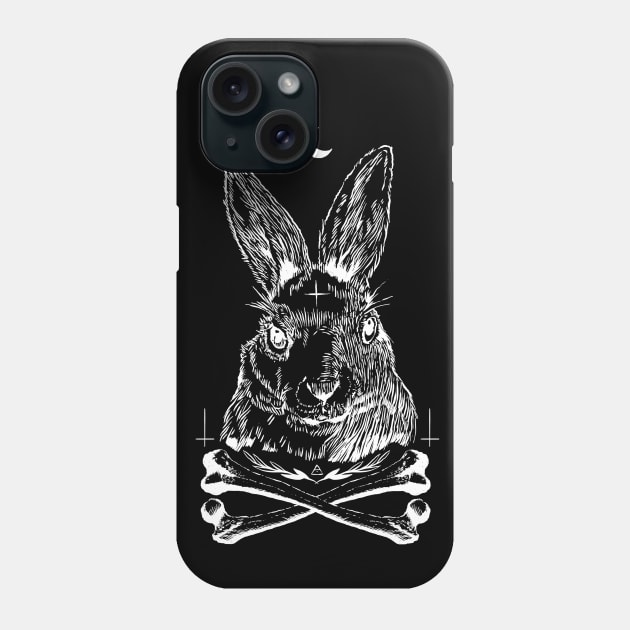 Dark Rabbit Phone Case by LadyMorgan