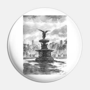 Bethesda Fountain, Central Park Pin