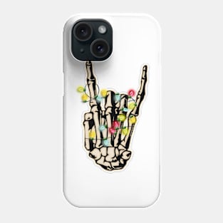 Christmas Skeleton Light Phone Case