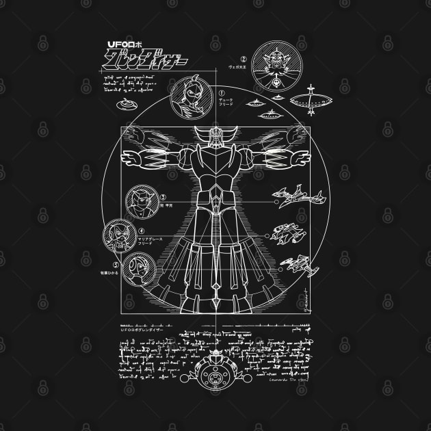 240 Grendizer Blueprint by Yexart