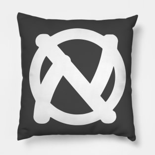 Jewish Anarchist Symbol (DIY Style) Pillow