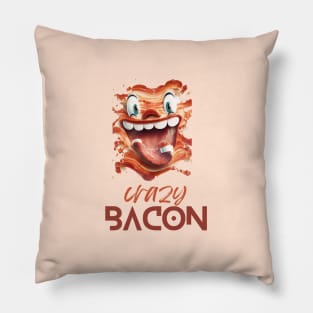 Crazy Bacon Pillow