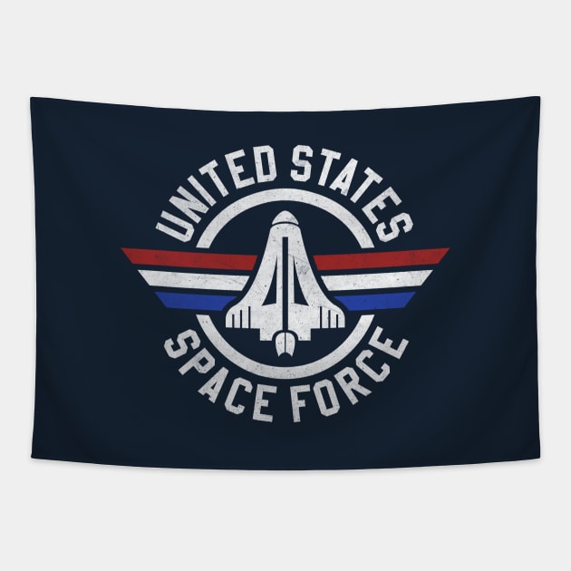 Unites States Space Force Tapestry by TextTees