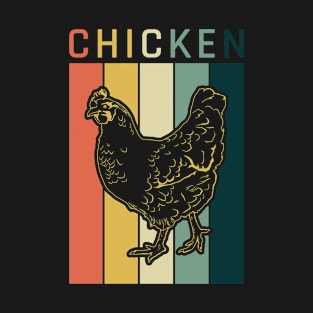 chicken retro vintage T-Shirt
