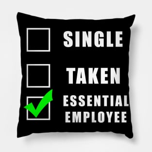 Funny Social Distancing  - Single taken gifts Pillow