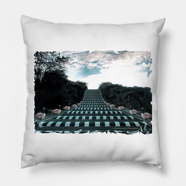 Goose Bumps Pillow by UnanimouslyAnonymous