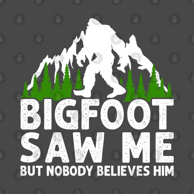 Bigfoot Didn't Believe by machmigo