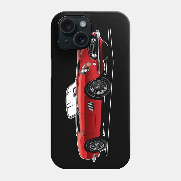 1961 Ferrari 250 GT Phone Case by AlchemyStudio