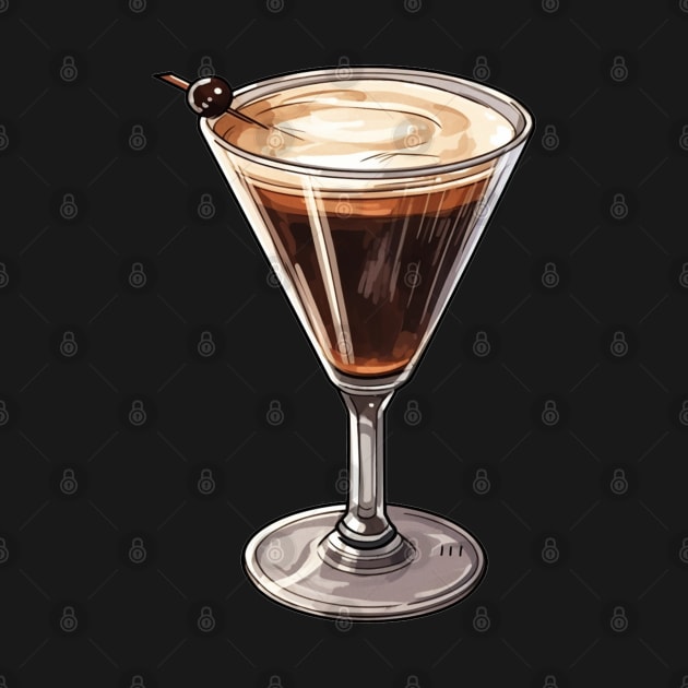 Espresso Martini Art by Pastel Craft