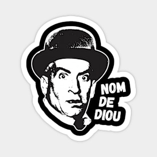 Louis de funès French actor Magnet