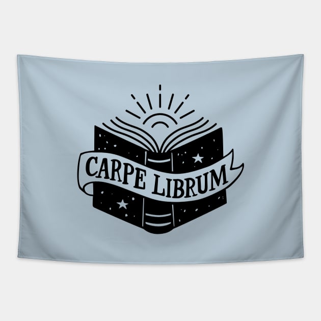 Carpe Librum Tapestry by mscarlett