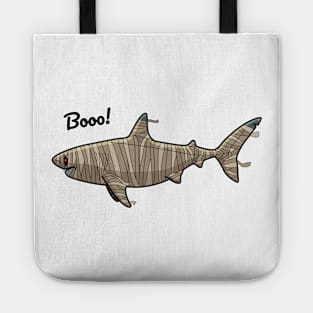 Booo Mummy Shark Funny Gift Women Men Boys Girls Tote