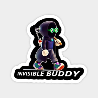 INVISIBLE BUDDY Magnet