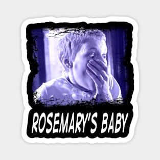 Chic Horror Chronicles Rosemary's Tees for the Connoisseur of Dark Fashion Magnet