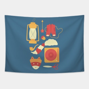 Moonrise Kingdom Design Tapestry