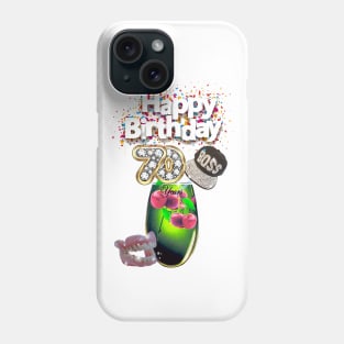 Happy 70th Birthday Phone Case