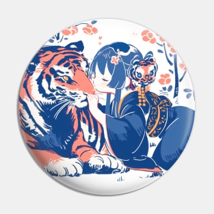 Geisha tiger shogun’s Geisha 87010 Pin