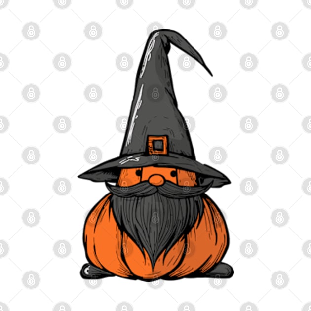 A cute halloween gnome by peculiarbutcute