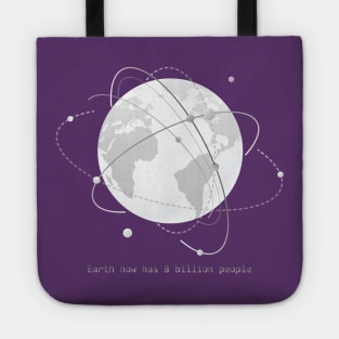 earth now has 8 billions people Tote