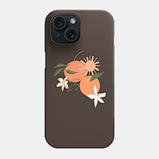 Oranges illustration Phone Case