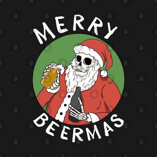 Merry Beermas Black by Summerdsgn