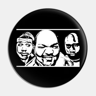 De la soul, white Pin