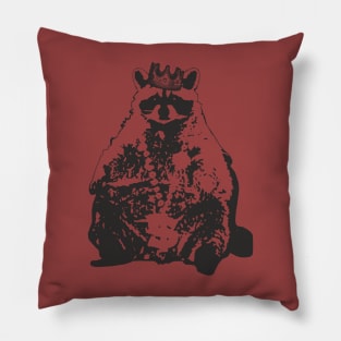 Gangster Racoon Pillow