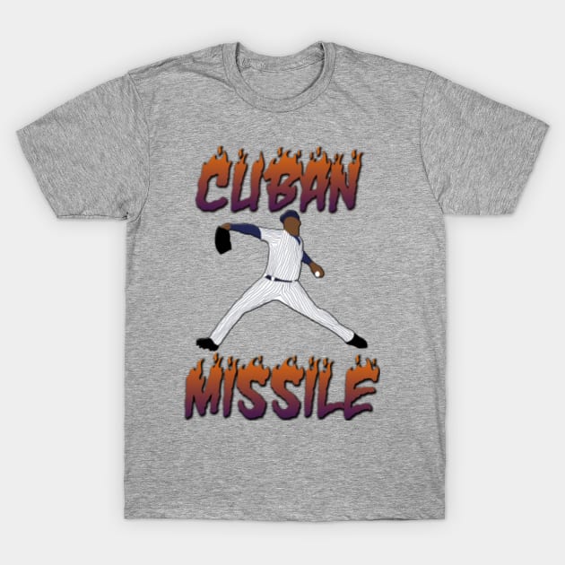 ny_islanders_fans Aroldis Chapman Cuban Missile New York Yankees T-Shirt