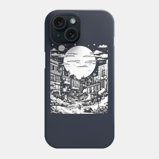 Abandoned CityScape At Night Phone Case