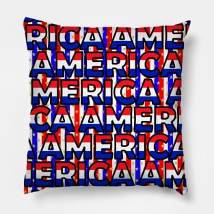 HAPPY Birthday America Fourth Of July Pillow