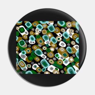 Terrazzo Green Seamless Pin