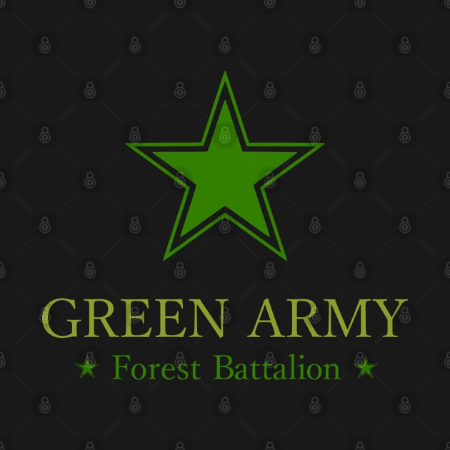 Green Army by bumblethebee