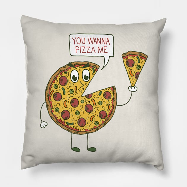 Slice of Life Pillow by Matt Andrews