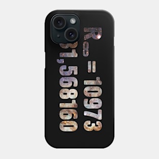 Atomic physics - Rydberg constant Phone Case