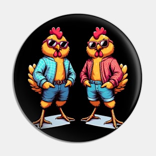 Los Pollos Hermanos T-Shirt Pin